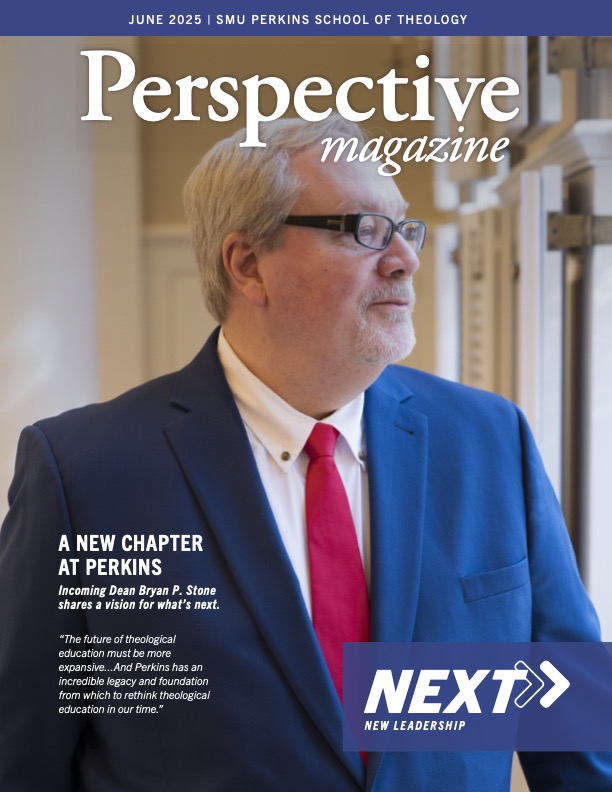 Perkins Perspective Magazine Cover with Dean Stone