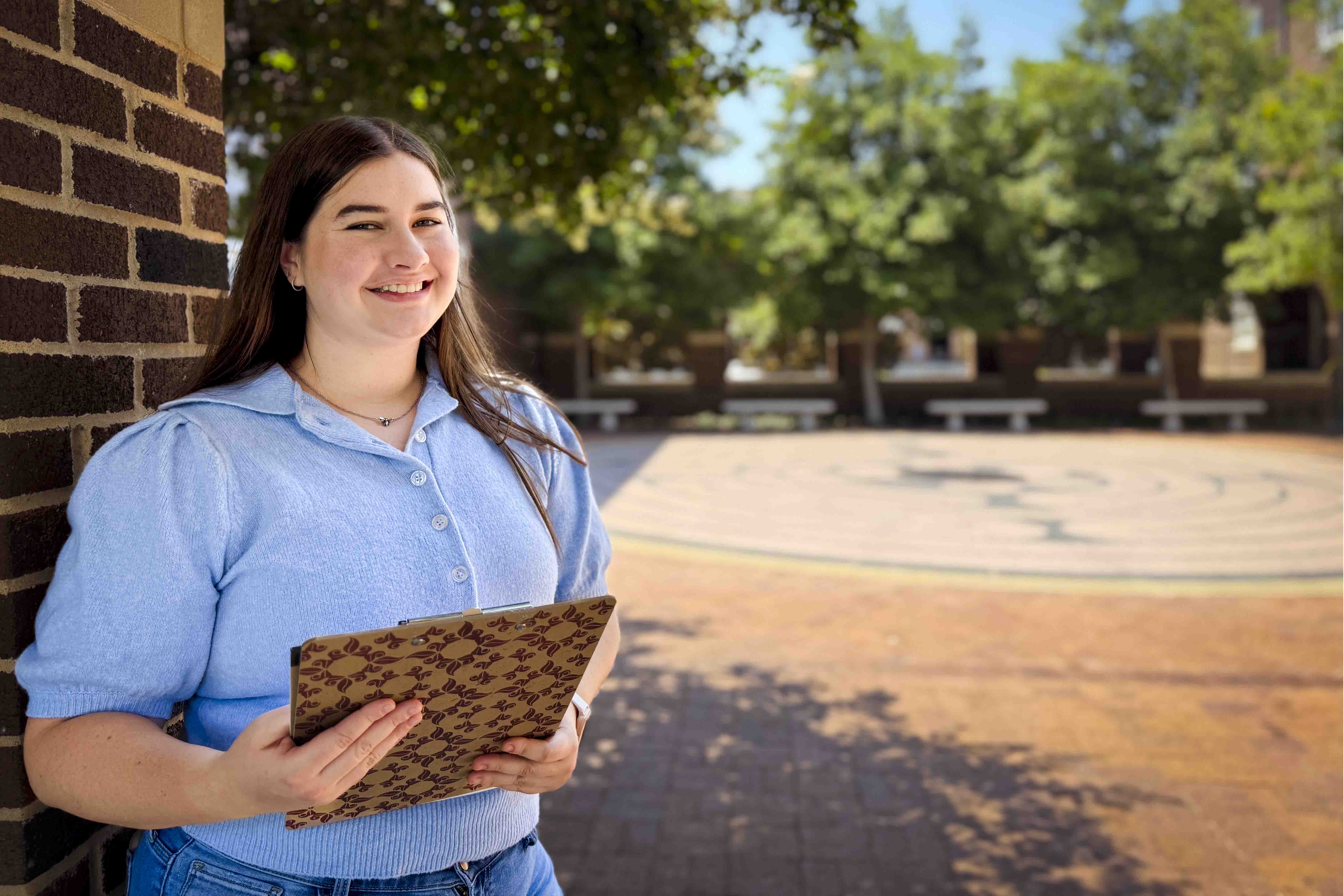Master of Divinity student Calyn Donaldson found purpose in her work in the best theology school in Texas.