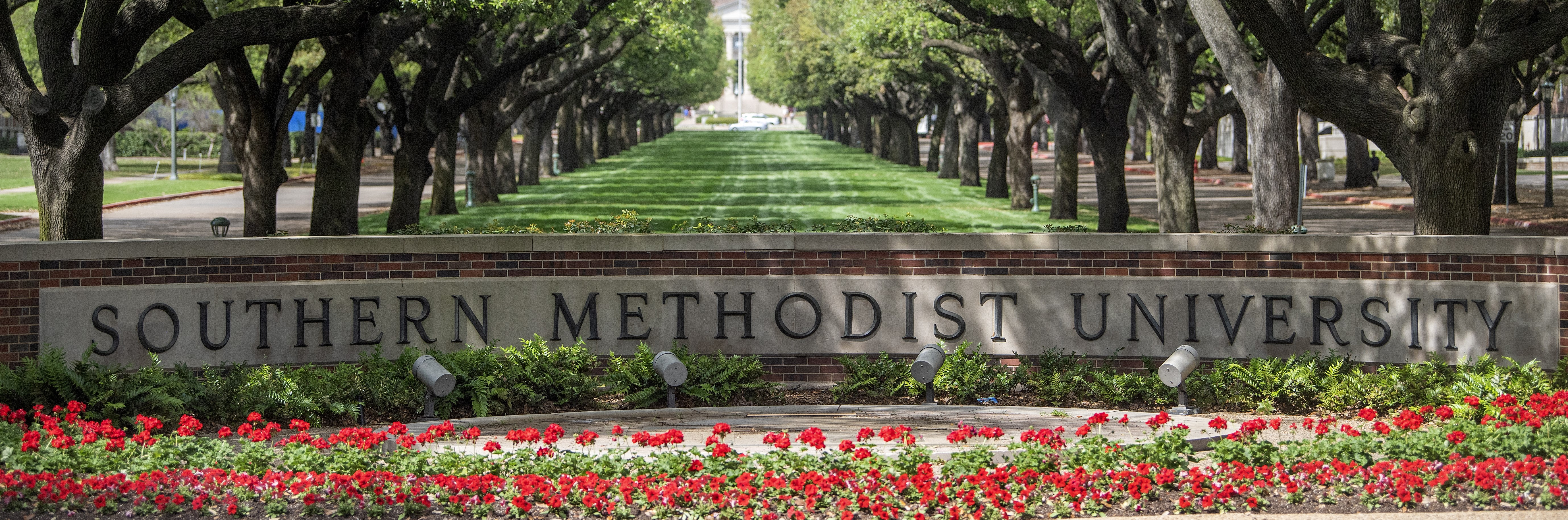 Sign that says Southern Methodist University