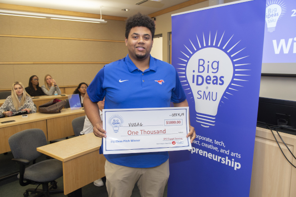 Jalen with his big ideas check