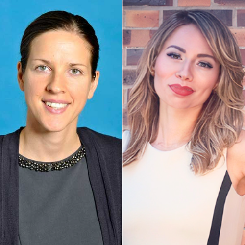 side by side headshots of Dr. Milica Mormann and Dr. Maria Langlois