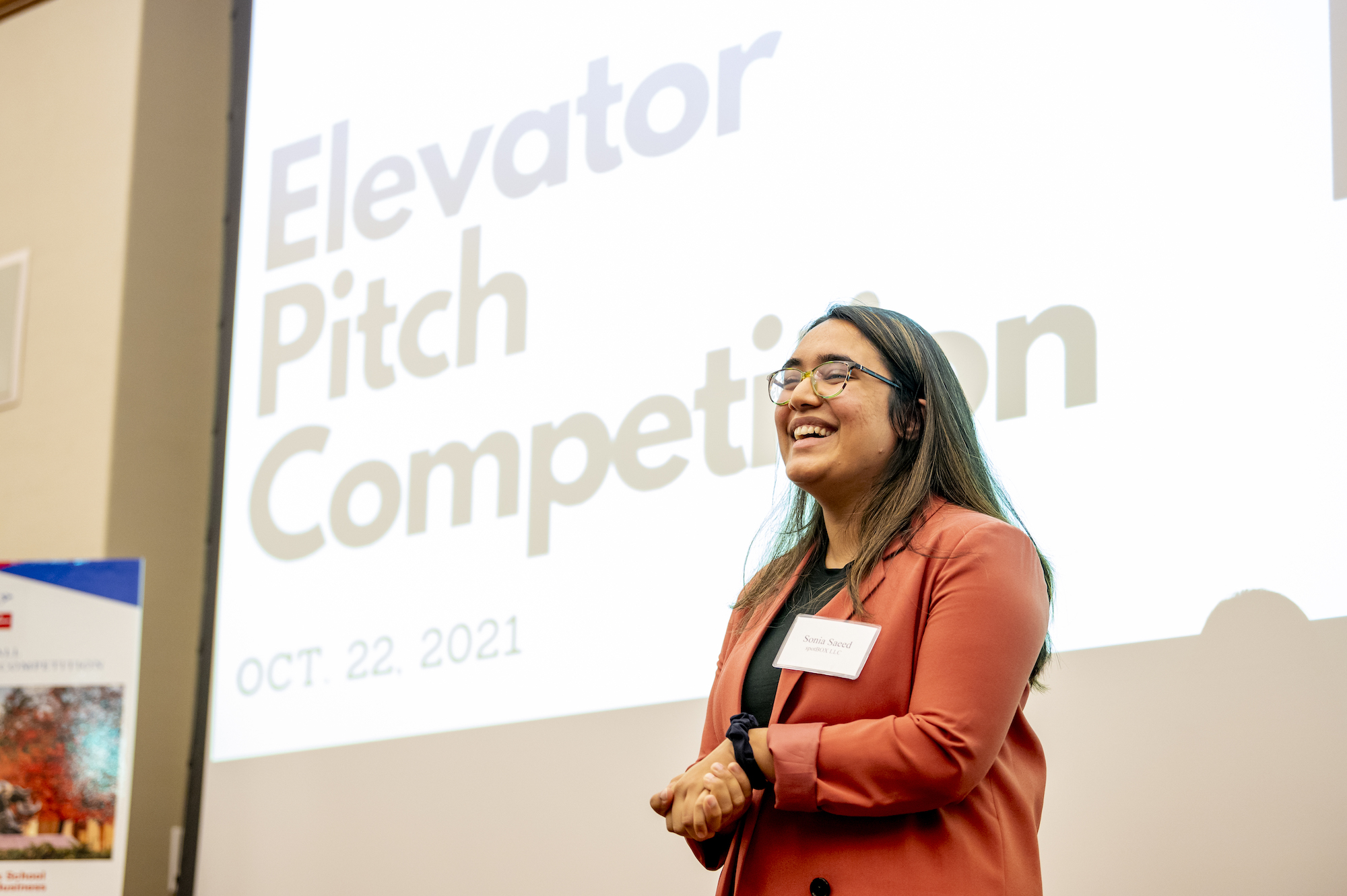 Sonia Saeed pitching