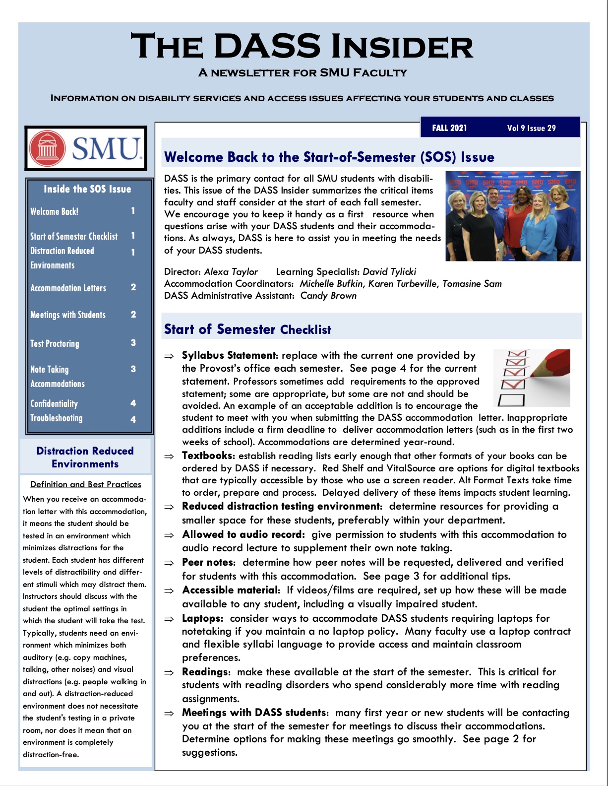 DASS Fall 2021 Insider