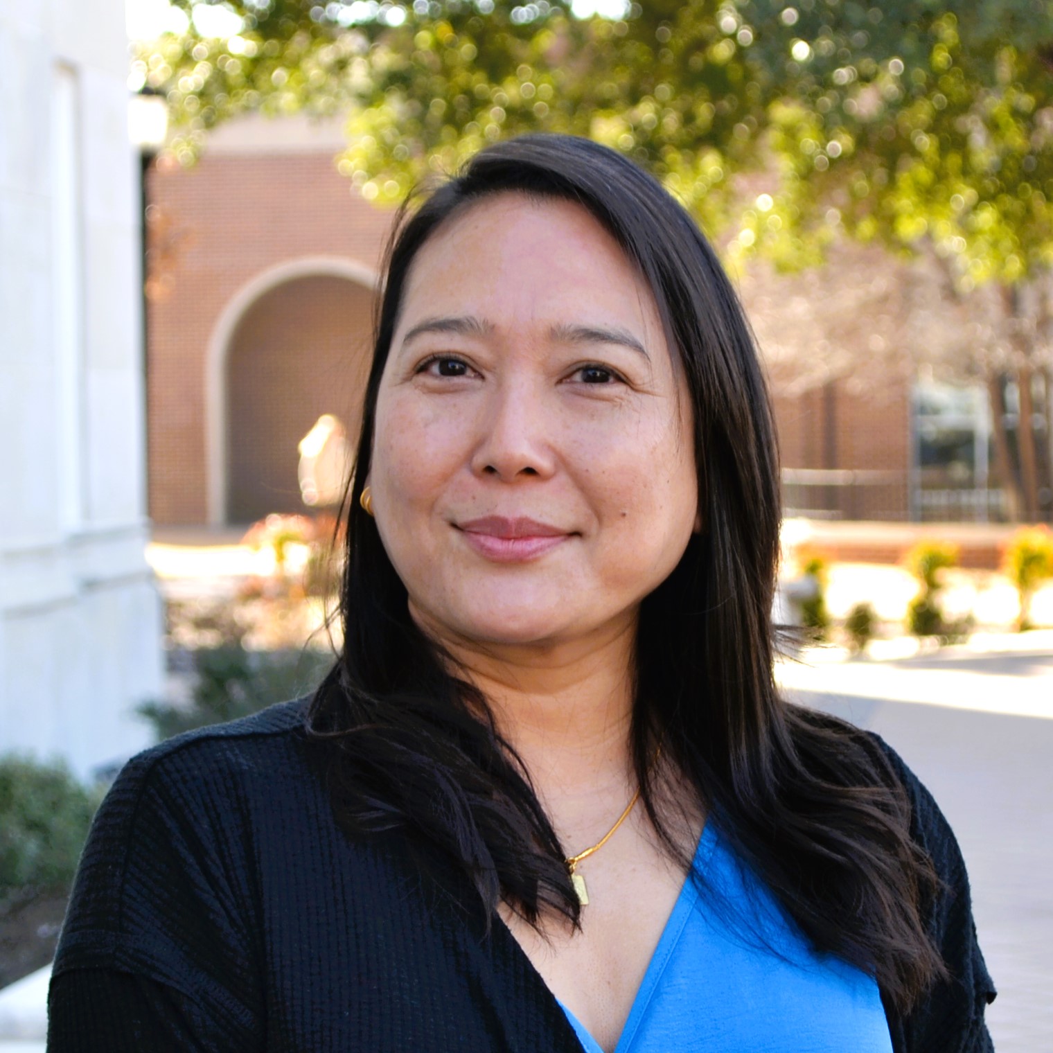 Headshot of Prisna Virasin, Achievement Advisor in the University Advising Center at Southern Methodist University.