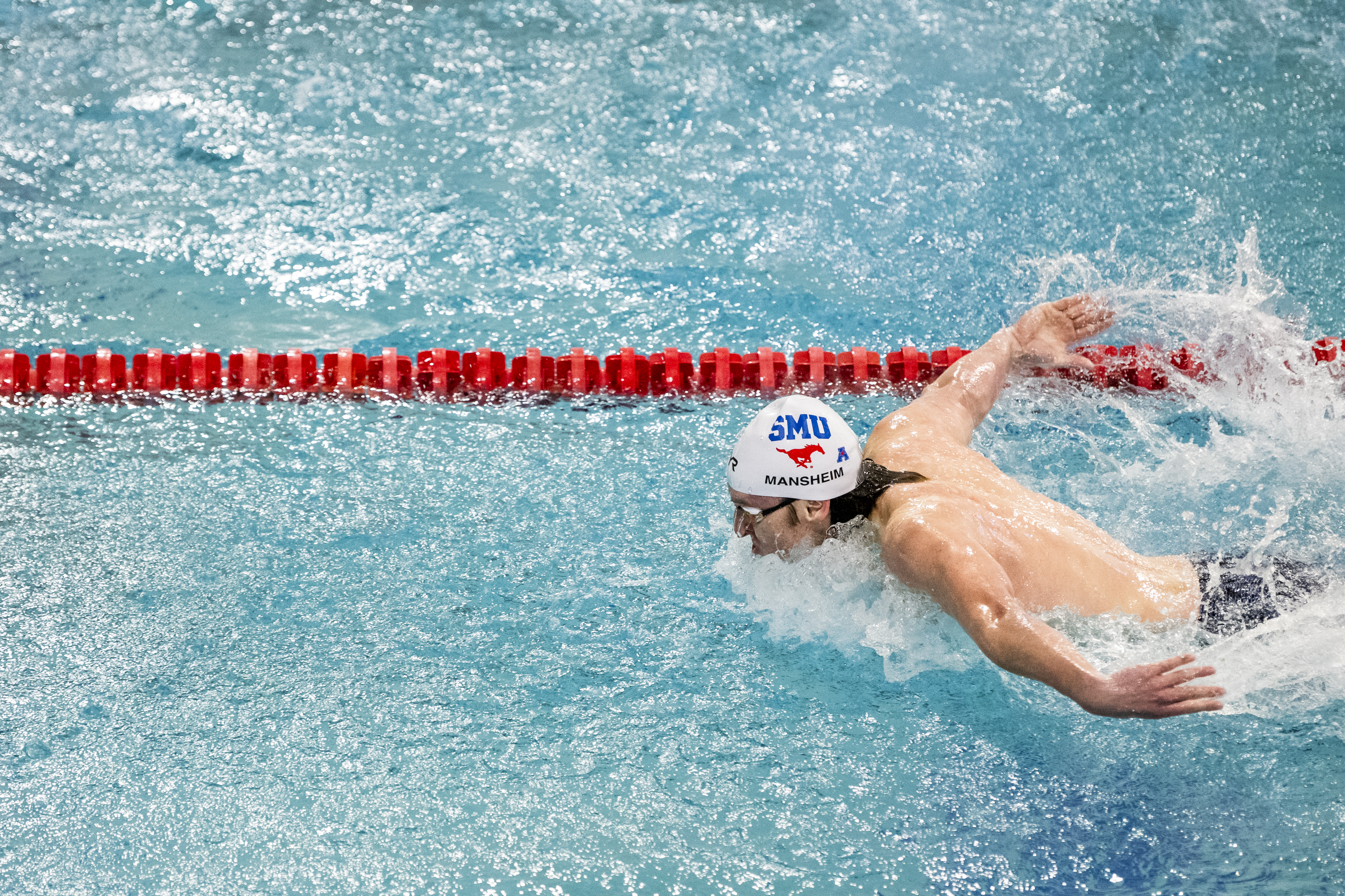 Student Athlete Swimming Fly