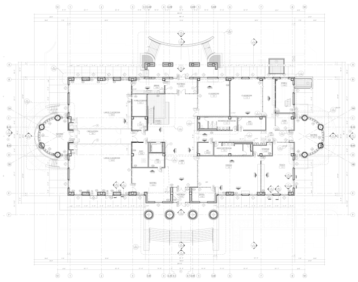Harold Clark Simmons Hall Ground Level