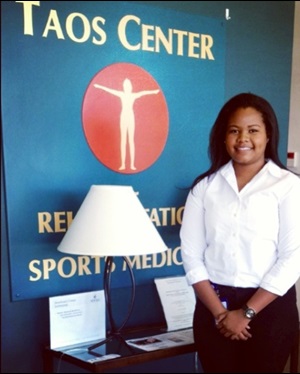 Jennifer Robb at the Taos Center for Rehabilitation and Sport Medicine