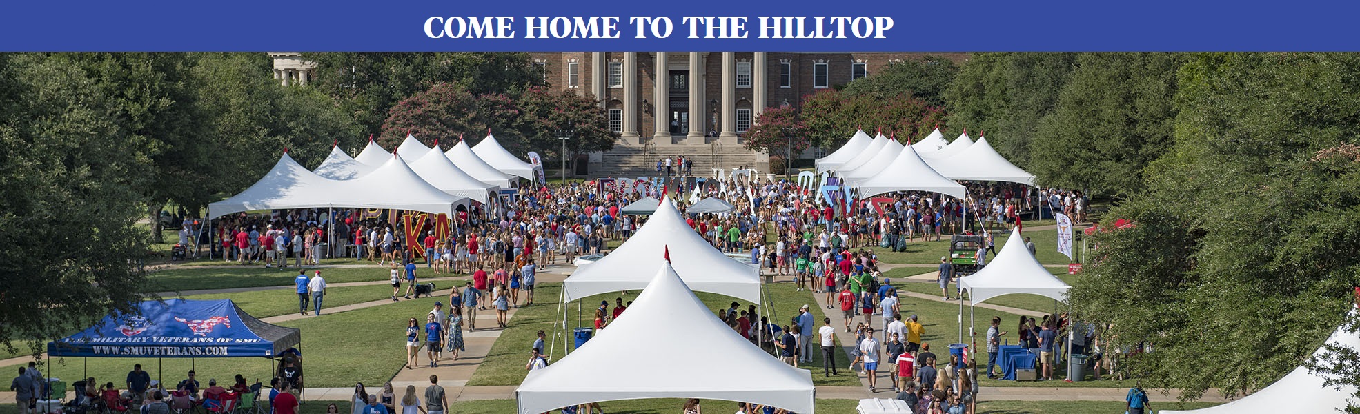 Dallas Hall Lawn Homecoming - Come Home to the Hilltop