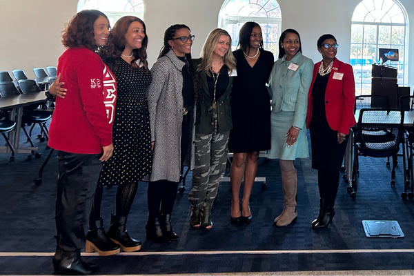 Group of women posing for photo