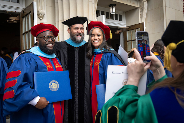 Simmons Alumni at Graduation