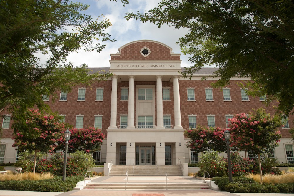 Annette Caldwell Simmons Hall is home to the Simmons School of Education and Human Development.