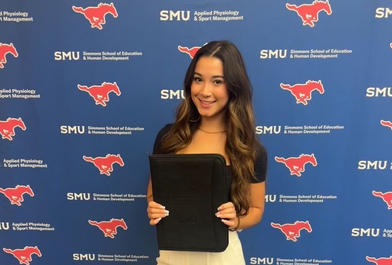 Breanna Laureti is a nutrition intern with SMU Football as part of her BS Sport Performance Leadership studies.
