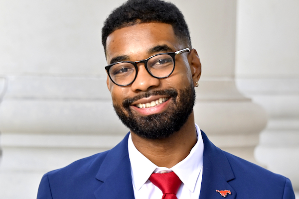 Dante Branch is the founder and organizer of Community Connection Day at SMU. 