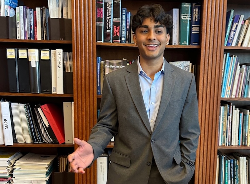 Dev Dondra, a graduate of the Sport Management undergraduate program at SMU.