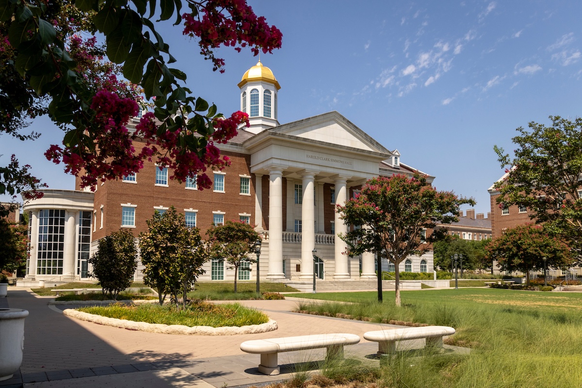 Harold Clark Simmons Hall is home to the Simmons School of Education and Human Development.