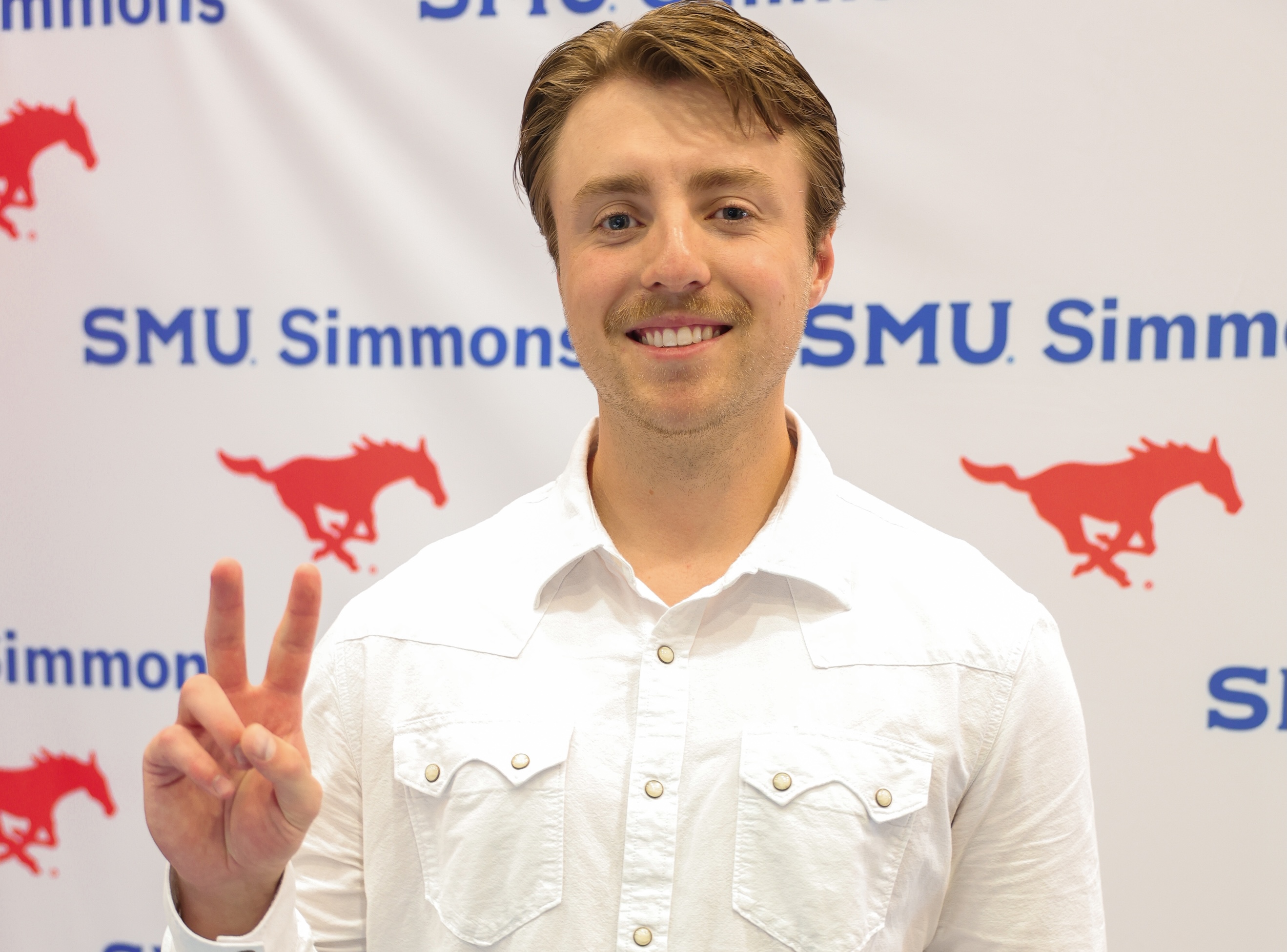 Former SMU football player Isaac Pearson is a Master of Liberal Studies program graduate.