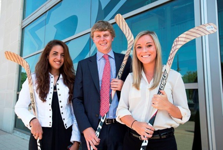 SMU students intern with the Stanley Cup winning Dallas Stars franchise.