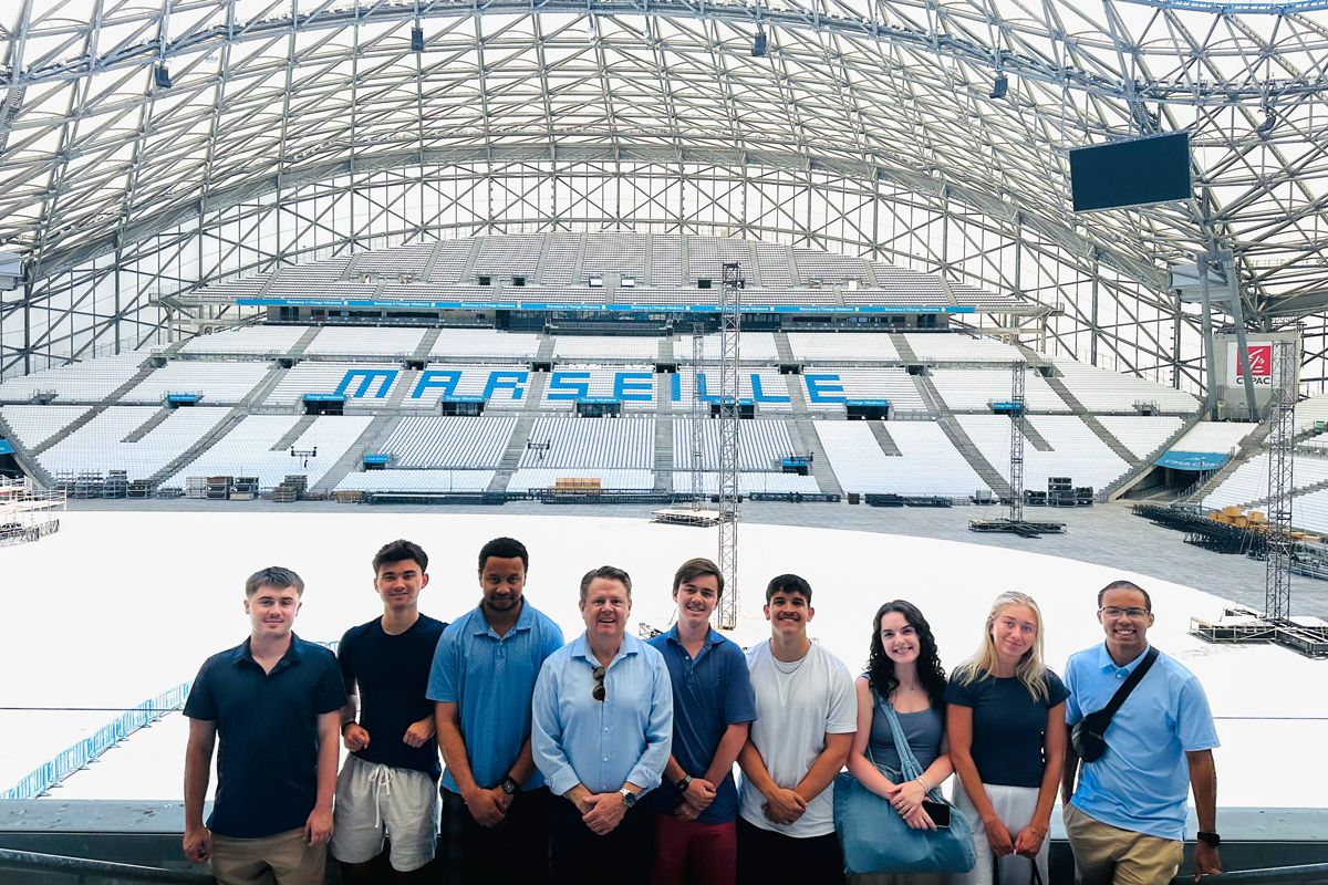 SMU students in the Sport Management Programs can study abroad in Europe.