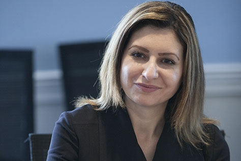 Simmons Assistant Professor Denisa Gandara 