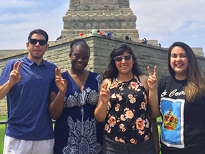 McNairs Scholars on trip