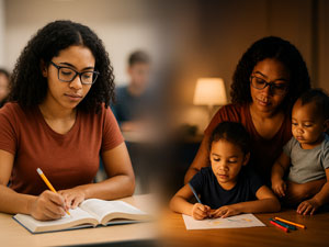A research participant holding a Quest II controller.