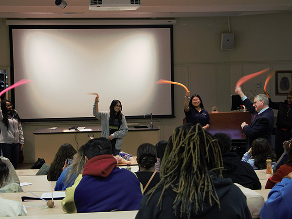 Upward Bound Math Science Projects in-class learning experience.