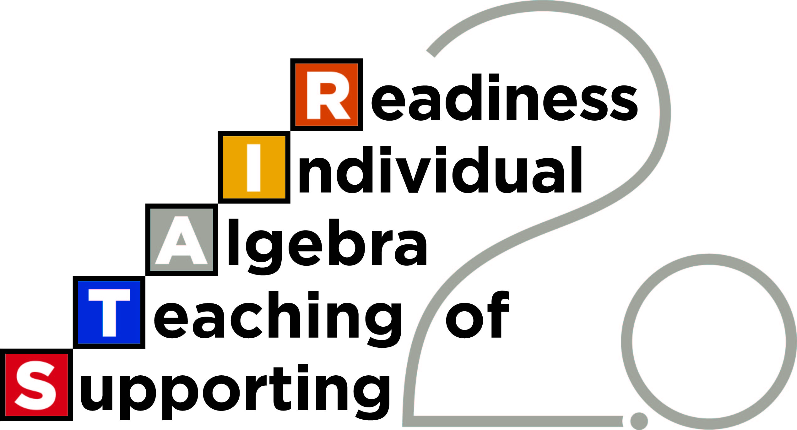 STAIR 2.0 logo. Supporting Teaching of Algebra Individual Readiness