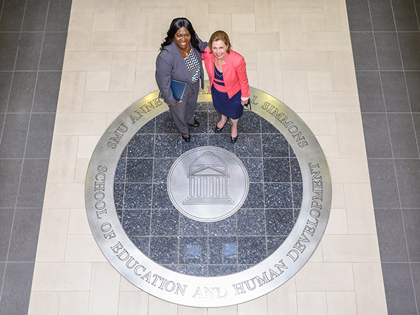 Staff for the new West Dallas STEM School, attend training with the SMU Annette Caldwell Simmons School of Education and Human Development faculty in the Annette Caldwell Simmons Hall on the SMU Campus, Tuesday, August 10, 2021. 