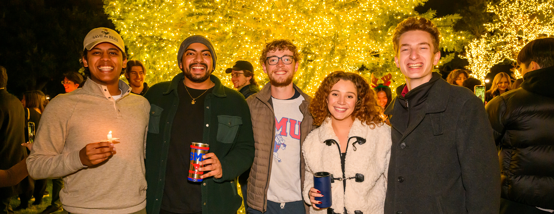 Students at the Celebration of lights