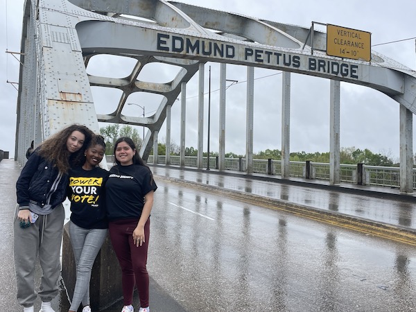 Edmund Pettus Bridge in Selma, Alabama, 2022