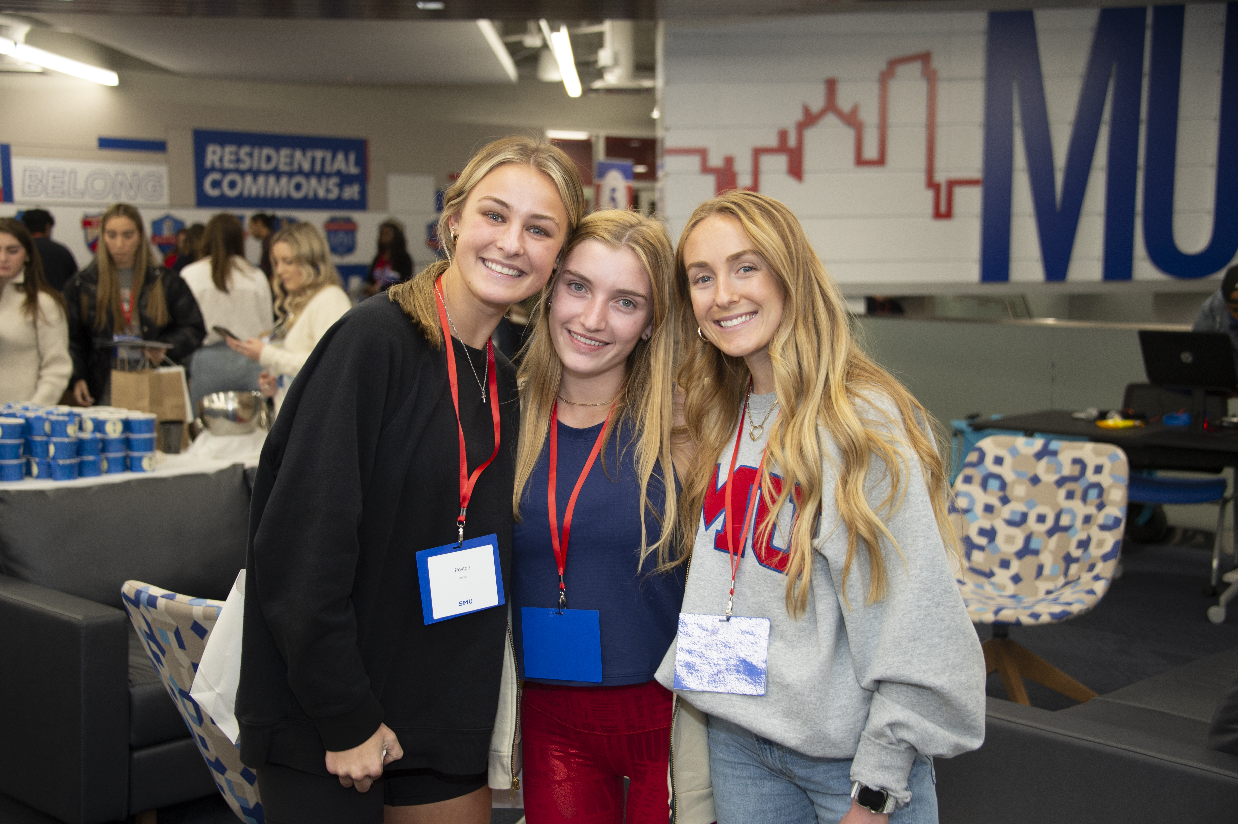 Three Engaged Dallas Students 