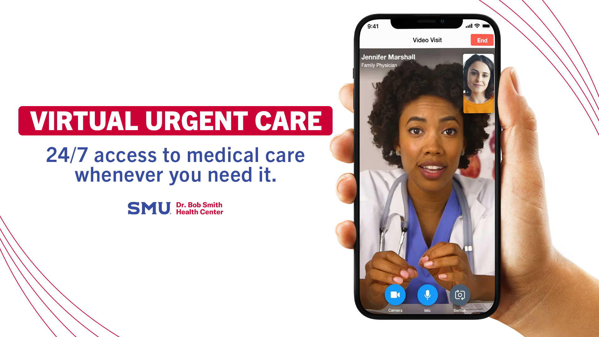Virtual Urgent Care: 24/7 access to medical whenever you need it.