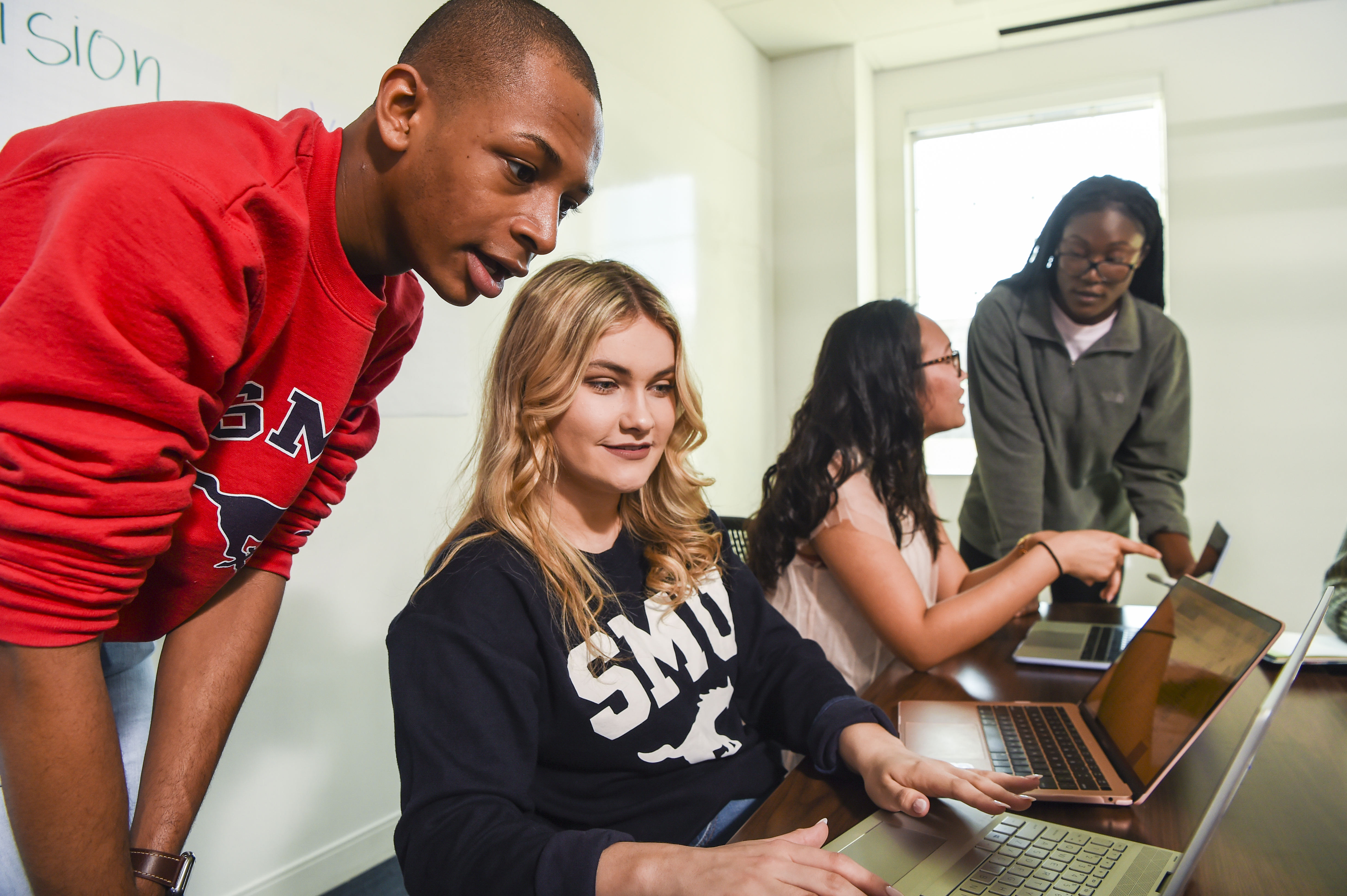 Students Supporting Each other in Study Group