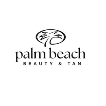 Palm Beach beauty and tan logo