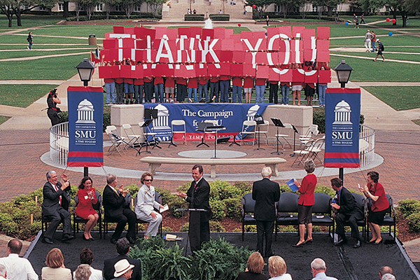 A Time to Lead campaign celebration closes, reaching $532 million