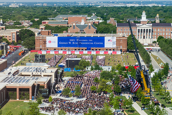 Dedication of George W. Bush Presidential Center