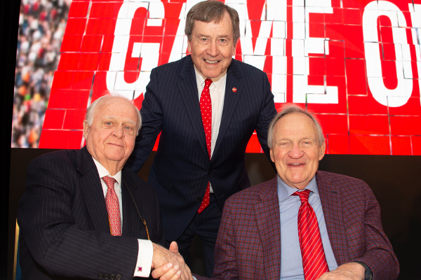 2022 Garry Weber ’58 gives $50 million toward Garry Weber End Zone Complex at Gerald J. Ford Stadium