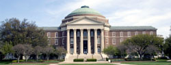 Dallas Hall at Southern Methodist University in Dallas, Texas