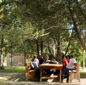 Students at SMU's Taos Campus