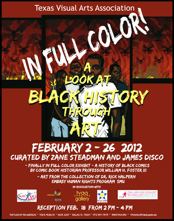 In Full Color exhibit for Black History Month 2012