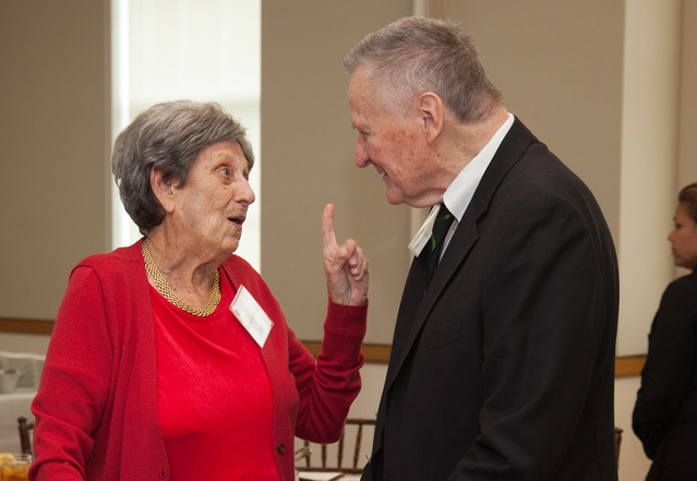 James Pratt with former Dallas Mayor Adlene Harrison