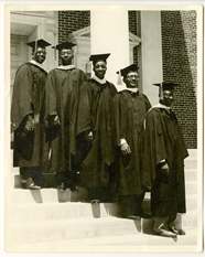 First Five African American Graduates - Perkins School of Theology, Southern Methodist University SMU - Bridwell Library Exhibition Sixtieth 60th Anniversary - photo (small)