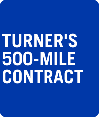 Turner's 500-Mile Contract