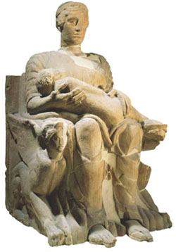 Etruscan. Mater Matuta. Third quarter of the 5th century B.C.E.