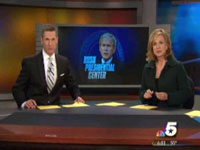 Coverage of the groundbreaking for the George W. Bush Presidential Center