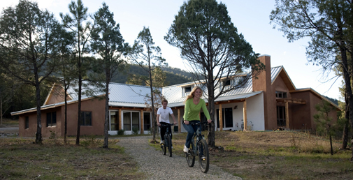 Casita Clements at the SMU campus in Taos