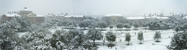 SMU Main Quad on 12 February 2010