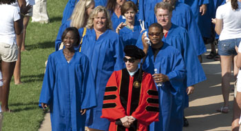 SMU Rotunda Passage and Convocation 2010