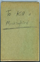 From the Horton Foote exhibit at SMU's DeGolyer Library