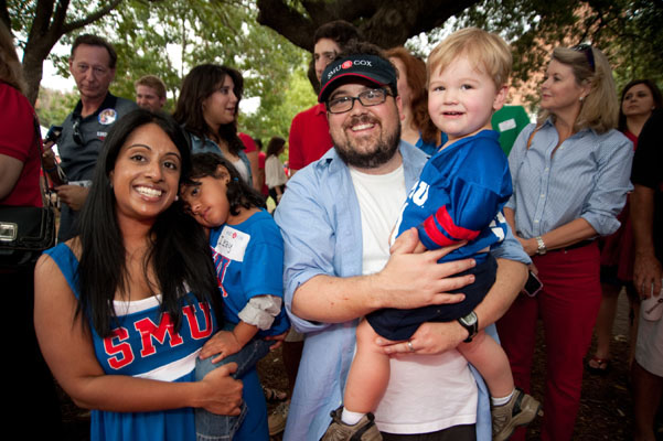 Scene from SMU Family Weekend 2011